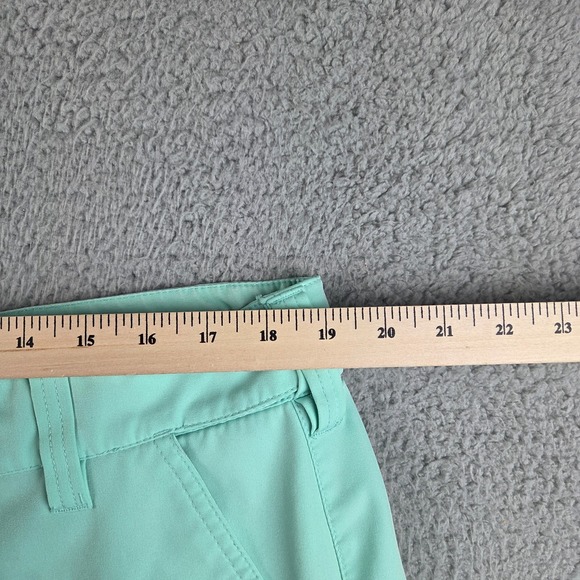 HUK Shorts Men XL Green Stretch Performance Fishing Pursuit - Picture 2 of 9